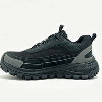 Chaussures de sécurité pour hommes, bottes de travail à embout en acier, légères, respirantes, anti-écrasement, chaussures de construction industrielles