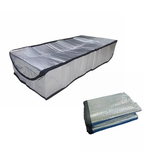 Housse isolante pour escalier de <span class=keywords><strong>grenier</strong></span> avec fermeture éclair, sac isolant, économie d'énergie, 25" x 54" x 11", pour isoler la <span class=keywords><strong>porte</strong></span> d'accès au <span class=keywords><strong>grenier</strong></span> ouverte - Product Image 5