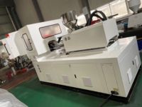 Máquina de Moldeo por Inyección y Soplado G-50H HDPE/PS/PP Delta PLC Automática de Alta Rigidez con Fuerza de Sujeción de 300kN