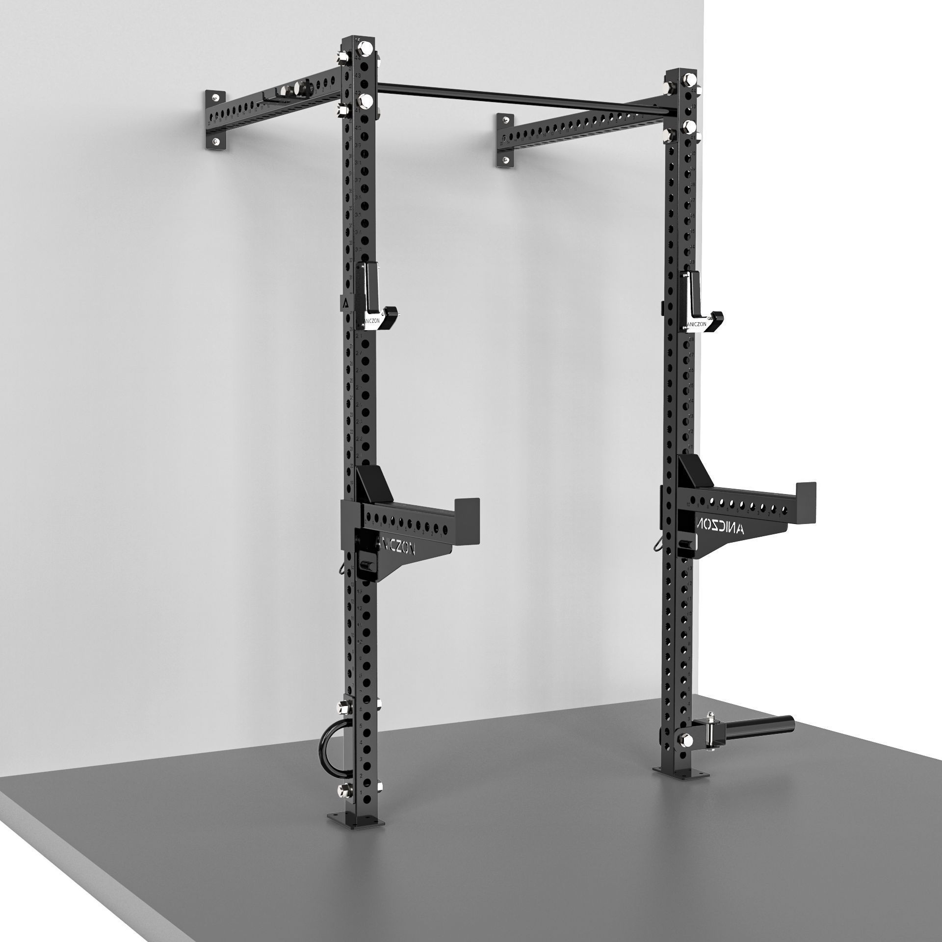 M102 Wall-frame outside squat rack
