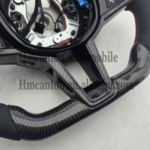Nuevo Volante Deportivo de Fibra de Carbono y Cuero Perforado para BMW Serie G, M3 G20 G30 G80 M4 G82 M5 CS - Product Image 2