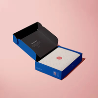 Boîte d'expédition en carton ondulé haut de gamme pliable, personnalisable avec impression et pelliculage mat, pour vente en gros, avec logo sur mesure