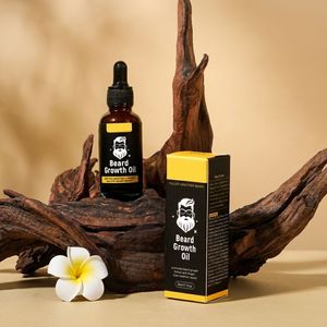 Huile <span class=keywords><strong>de</strong></span> croissance <span class=keywords><strong>de</strong></span> <span class=keywords><strong>barbe</strong></span> naturelle pour hommes, sérum pour <span class=keywords><strong>barbe</strong></span> plus épaisse et plus longue, ingrédients nourrissants, formule hydratante, épaississante - Product Image 3