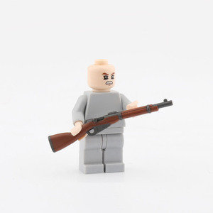 WW2 Militär Mini-Soldatenfiguren Armee-Waffen Plastik Sowjetische Armee Mosin-Nagan-Waffe Ausrüstung Bausteine Spielzeug - Product Image 2