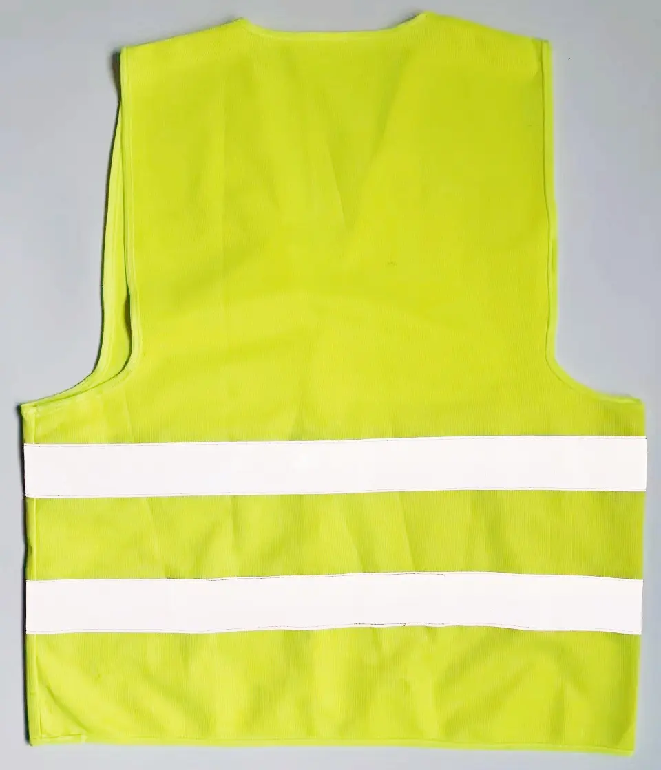 hi vis Basic Polyester Reflective high visibility Chaleco safety workwear Vest