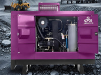 Compresseur d'air à vis haute efficacité, machine à air comprimé 22 bars