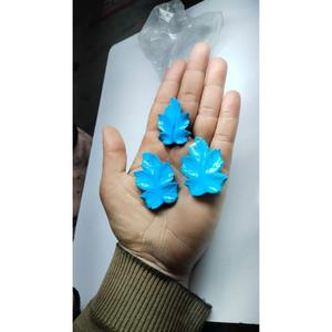 Feuille de turquoise bleue naturelle 40x60mm, pierre précieuse turquoise, pierre précieuse non montée pour bijoux, cabochon turquoise bleu - Product Image 2