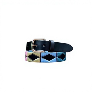 Cinturones de cuero puro estilo vintage para hombre, diseños personalizables, ecológicos, 100% cuero, cinturones de polo de último diseño. - Product Image 3