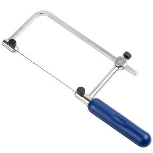 Mini scie à guirlande de 250Mm, cadre en acier inoxydable, lame de remplacement 24 Tpi pour le travail du bois, modèle de découpe pour bricolage - Product Image 5