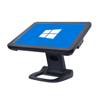 Sistemas POS LED8 VFD220 con Pantalla Táctil de 15-15.6 Pulgadas, Pantalla Secundaria de 9.7 Pulgadas, Windows/Android, Caja Registradora con Demostración de Software Gratuita