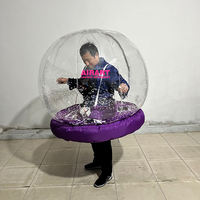 YtArtair Gonflable Usine Personnaliser Gonflable PVC Ball Costume, Offre Spéciale Gonflable Costume Costume, Noël Gonfler Neige Globe Costume