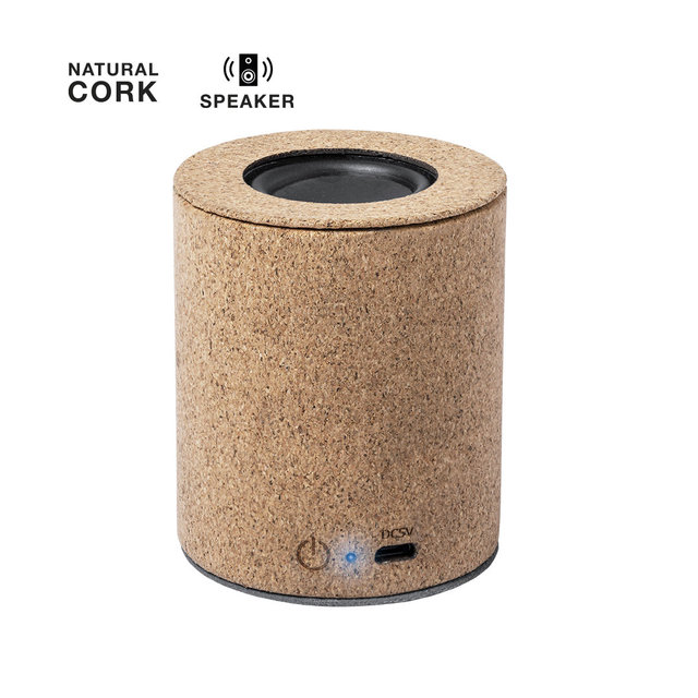 Natural Cork 3W Wireless Speaker