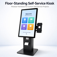 Kiosco de Autoservicio de 23.6 Pulgadas para Pedidos, OEM ODM, con Pantalla Táctil Capacitiva, para Centros Comerciales y Restaurantes, con Sistema de Pago