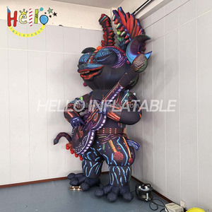 Muñeca Inflable Creativa con Diseño de Estilo de la Civilización Azteca/Maya Antigua de 4 Metros de Altura y Cultura Musical Moderna - Product Image 4