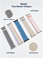 Bracelet de montre en nylon tressé élastique respirant de luxe personnalisé 22 mm pour Watch 8 FE avec fermoir à boucle réglable
