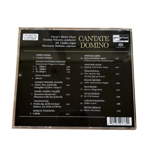 Cantate Domino di Oscar's Motet Choir, un classico corale audiofilo definitivo, l'legendaria registrazione in chiesa svedese da Proprius. - Product Image 4