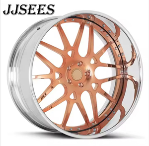 Rines Forjados JJSEES con Borde Profundo Cromado y Chapado en Oro de 18 19 20 21 22 23 24 26 Pulgadas 5x120 5x112 5x114.3 Pcd para Chevrolet Impala <span class=keywords><strong>BMW</strong></span> - Product Image 4