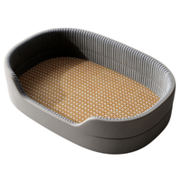 Nichoir pour chien prêt à l'emploi, adapté à toutes les saisons, niche pour chat, lit pour animaux de compagnie, grand lit pour chien, tapis rafraîchissant type canapé, pour petit chien Teddy