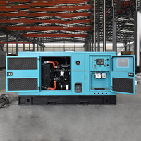 Générateur diesel silencieux de marque originale 50kW-500kW, super silencieux, avec enroulement 100% cuivre et radiateur tropical
