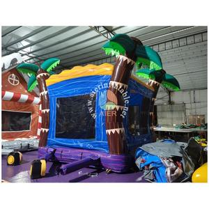 Castillo Inflable con Forma de Palmera de <span class=keywords><strong>la</strong></span> Selva Tropical - Product Image 2