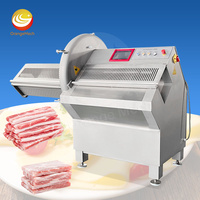Machine à trancher et à couper automatique ORME pour viande fumée, viande congelée, fromage, jambon, bœuf, en tranches horizontales