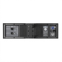 FUNINC 20A Deux enceintes de scène actives à deux voies de 10 pouces pour l'extérieur, système audio professionnel pour DJ, diaphragme en alliage de titane