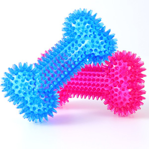 <b>Dog</b> Squeaky Toys Value Set Non-Toxic for <b>Dogs</b> TPR Rubber Toys Spikey <b>Dog</b> Chew Toy Cleaning Teeth Stab <b>Balls</b> - Product Image 4