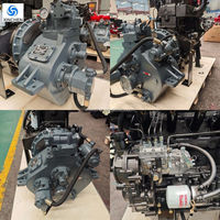 Moteur diesel marin avec boîte de vitesses 24KW-100KW 1500-3000RPM certifié CE ISO, moteur de propulsion marin multicylindre