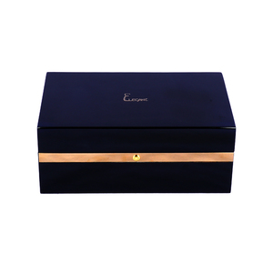 Màu Đen Sang Trọng Bằng Gỗ Nước Hoa Hộp Rỗng <span class=keywords><strong>MDF</strong></span> Tùy Chỉnh Nước Hoa Cao Cấp Hộp Quà Tặng Cao Cấp Gỗ Đóng Gói Hộp Cho Nước Hoa - Product Image 1