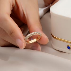 Joyería Messi MSR-1685, Diamante de Laboratorio, Diamante Redondo, 18k, para Regalo de Boda - Product Image 5