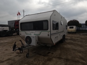 Ecocampor Remorque <span class=keywords><strong>de</strong></span> camping-car en aluminium Ultimate Ver. Caravane <span class=keywords><strong>de</strong></span> luxe à double essieu pour famille, avec cuisine et salle <span class=keywords><strong>de</strong></span> bain, idéale pour les voyages - Product Image 2