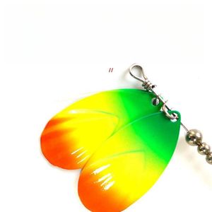 Esca Artificiale Spinner Bait 22cm 45g in Metallo <span class=keywords><strong>per</strong></span> Persico, Spigola, Trota, Fiumi e <span class=keywords><strong>Mare</strong></span>, Efficace <span class=keywords><strong>per</strong></span> Musky, Esca con Lamina Metallica - Product Image 4