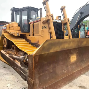 Bulldozers CAT D7H Usados Originales de Japón, Bulldozer de Orugas Caterpillar D7H Usado en Stock, D7G D8K en Oferta - Product Image 3