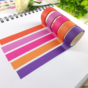 Suministros para <span class=keywords><strong>Scrapbooking</strong></span>, Cintas Decorativas Japonesas, Adhesivos Impresos Personalizados al por Mayor, <span class=keywords><strong>Papel</strong></span> Adhesivo Activado por Agua, Acrílico de una Sola Cara - Product Image 3