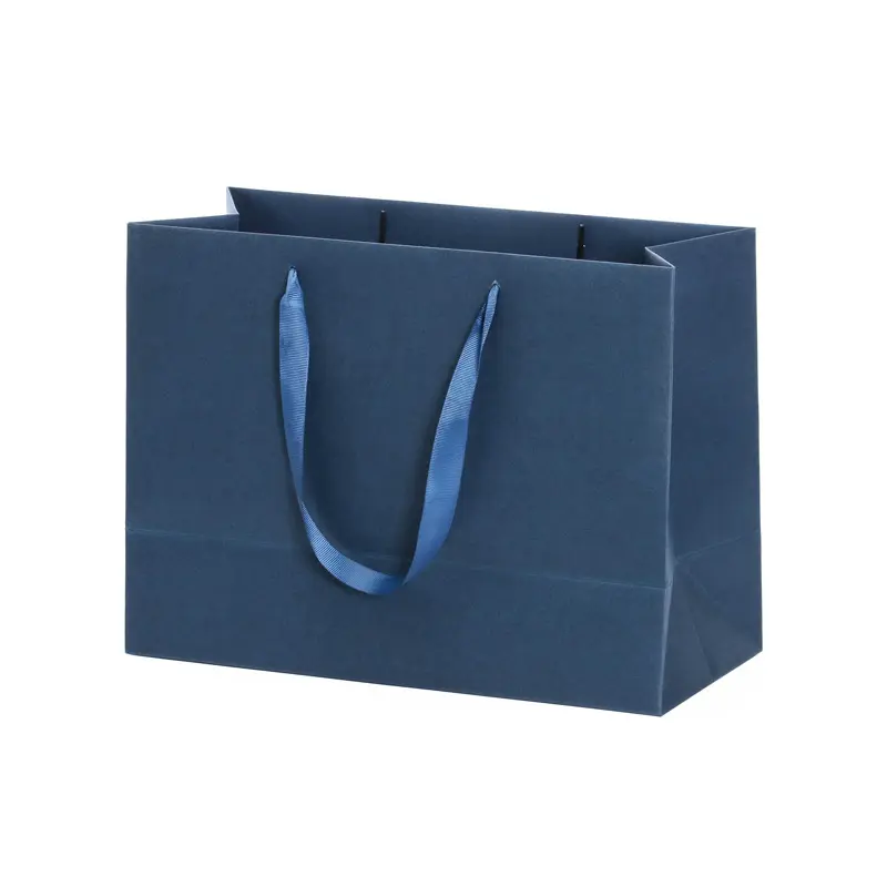 Saco de papel para embalagem, bolsa de papel de embalagem portátil para loja de roupas