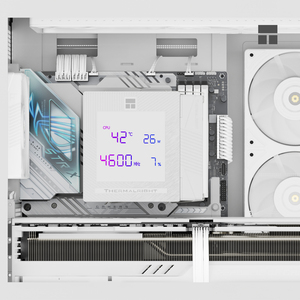 Enfriador de CPU Thermalright Spirit 120 DIGITAL SNOW con 7 Tubos de Calor, Ventiladores ARGB Dobles de 2150 RPM para LGA1700 AM5 con Funciones Integradas - Product Image 4