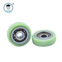 Accessoires de quincaillerie pour armoires : Roulements de roue supérieurs non standard 624, roulement en acier de 4 mm de diamètre de trou, poulies pour rails de portes et fenêtres