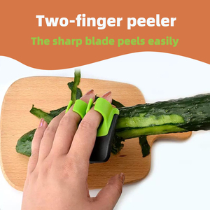 304 acier inoxydable multifonction fruits cuisine 2 en 1 Cutter couteau outil d'épluchage lame de pomme de terre éplucheur de légumes Machine trancheuse - Product Image 5