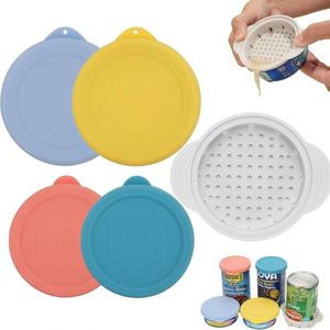 Silicone Jar Lid for Food Cans with Food-Sealing & Freshness-Keeping for 34 Inch Cans Modern Minimalist Design - Product Image 4