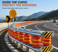 Barrière de sécurité routière roulante certifiée CE ISO, échantillon gratuit, pour autoroute, fournie directement par l'usine