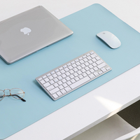 Tapis de bureau imperméable pour ordinateur, tapis de bureau en cuir pour clavier et souris, protection de bureau pour le bureau et la maison
