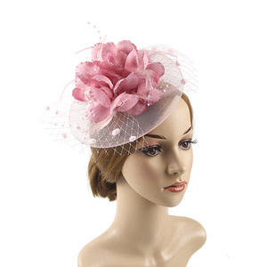 Fascinateurs classiques européens et américains, chapeaux de mariage élégants pour femmes, fascinateurs à la mode pour femmes - Product Image 6