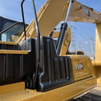 Excavatrice sur chenilles Caterpillar CAT 330GC d'occasion, pelleuse Cat 330GC d'origine, bon état, excavatrice de 30 tonnes pour la construction 330D2L