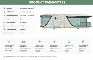 <span class=keywords><strong>Casa</strong></span> Cápsula de Acero de Alta Resistencia B7, Estilo Moderno y Lujoso, Soporte Técnico Postventa en Línea - Product Image 4
