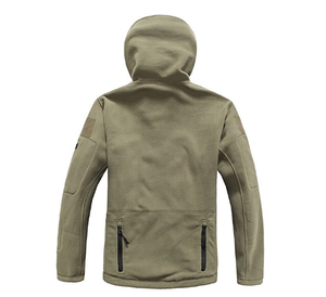 Veste Softshell Tactique Spéciale pour Activités de Plein Air - Olive Drab Coupe-Vent Imperméable Chaude - Product Image 2