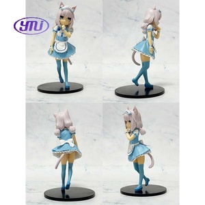 2 estilos 18CM <span class=keywords><strong>Cos</strong></span> lindo Animal gato Chocolate Maid Sexy chicas Manga figurita NEKOPARA dibujos animados japoneses PVC Anime figura Juguetes - Product Image 6