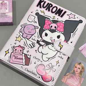 Album photo A5 en cuir PU mignon avec <span class=keywords><strong>pochettes</strong></span> en PP, 3 pouces, 4 compartiments pour cartes et photos, LEADER PA040 - Product Image 2
