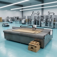 Machine de découpe numérique à plat CNC personnalisée pour boîtes en carton, vinyle, autocollants de voiture