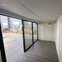 Bureau préfabriqué en conteneur de 40 pieds personnalisable, pod en acier inspiré d'Apple, maison modulaire pour appartement, conception étanche