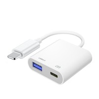 Adaptador OTG con Función C para Teléfonos Móviles Chenghongshun, Alimentado por CA, Conexión USB para Memoria Flash, Disco Duro Móvil, Micrófono, Multiusos